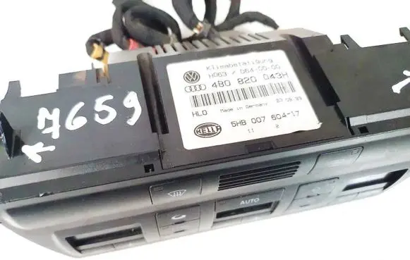 Audi A6 S6 C5 4B Climate control unit 4b0820043h 5hb007604-17