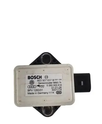 Audi A4 S4 B7 8E 8H ESP acceleration yaw rate sensor 8E0907637B 0265005618 3001774