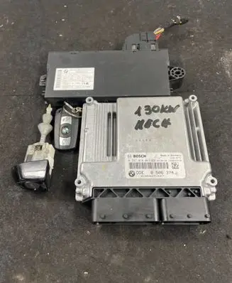 BMW 3 E90 E91 Engine ECU kit and lock set 8506374 5WK49513YBR 030425347
