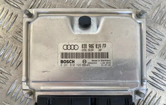 Audi A4 S4 B6 8E 8H Engine control unit/module 038906019FP 28SA5353 0281010729