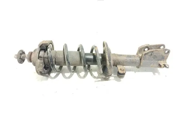 Front shock absorber with coil spring