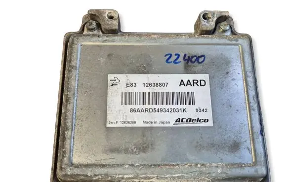 Opel Astra J Engine control unit/module 12638807 12636386 86AARD549342031K