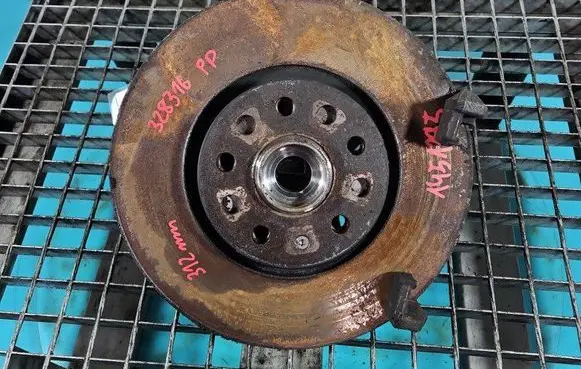 Skoda Superb B6 (3T) Front wheel hub spindle knuckle IMPRK1451395