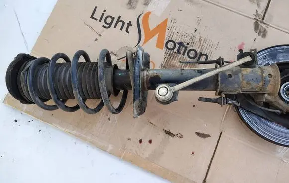 Fiat Qubo Front shock absorber with coil spring 