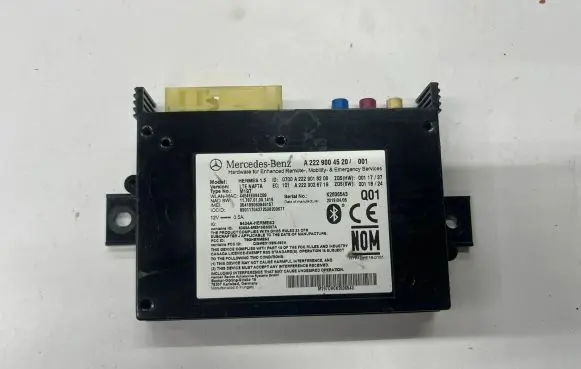 Mercedes-Benz S W222 Bluetooth control unit module A2229004520 A2229018206 A2229026719