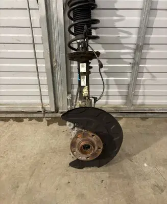 Volkswagen Golf VIII Front wheel hub spindle knuckle 5WA407253A 5WA413031AT