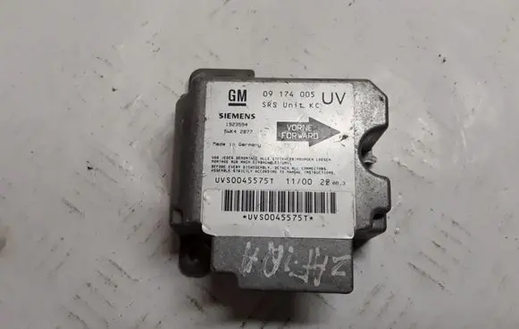 Opel Zafira A Airbag control unit/module 09174005UV 09174005 5WK42877