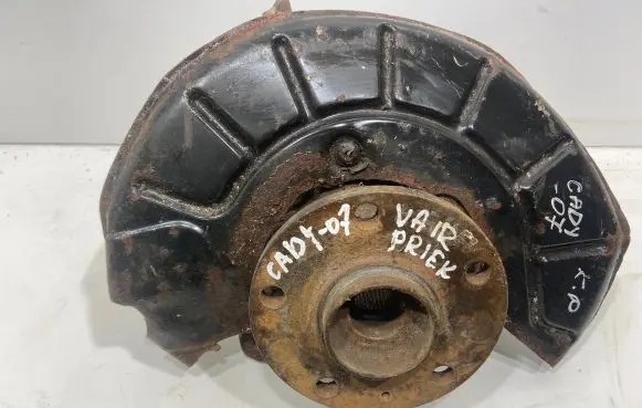 Front wheel hub spindle knuckle