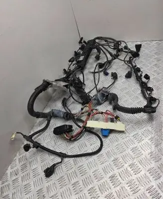 BMW 5 E60 E61 Engine installation wiring loom 755025713 EMB84T 7796845