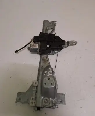 Peugeot 308 Rear door window regulator with motor 9680617480 0130822444