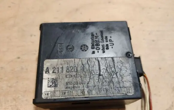 Mercedes-Benz E W211 Alarm control unit/module A2118209626