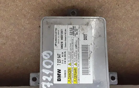 BMW 5 F10 F11 Headlight ballast module Xenon 7237647