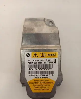 BMW 5 E60 E61 Airbag control unit/module 9145401