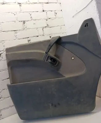 Front door check strap stopper