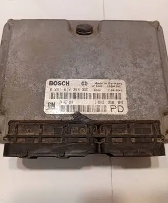Opel Zafira A Engine control unit/module 24417169 28SA4802 0281010268
