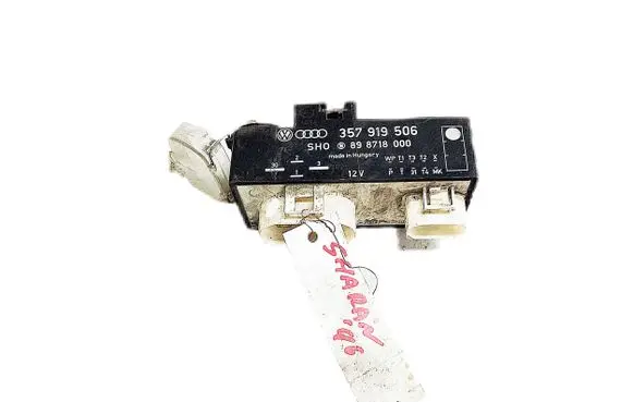 Coolant fan relay