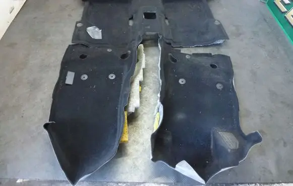 Jeep Compass Rear floor carpet liner 