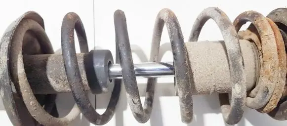 Front coil spring