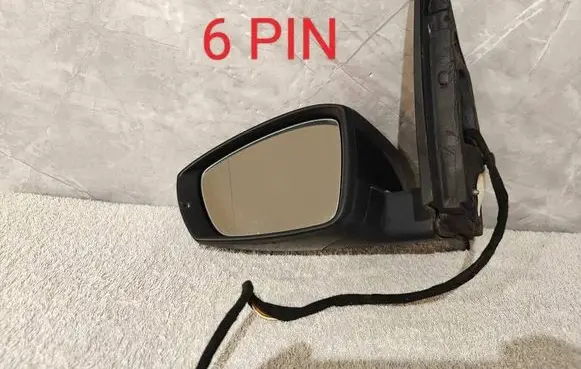 Volkswagen Polo V 6R Front door electric wing mirror E9024483 E9034483