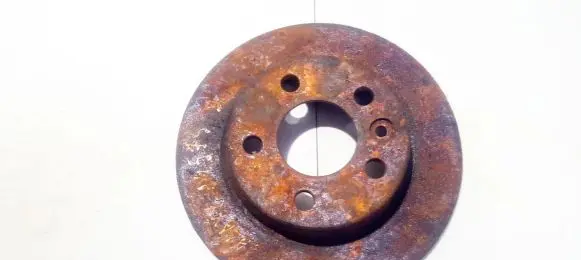 Ford Galaxy Rear brake disc neventiliuojamas