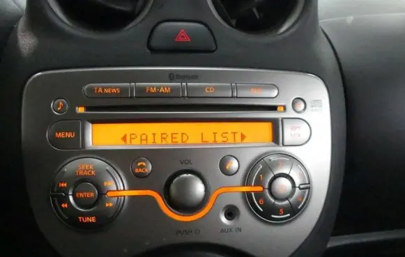 Nissan Micra Radio/CD/DVD/GPS head unit 28185-1HA0A IMPRK1315281