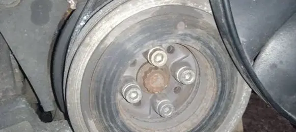 Audi A4 S4 B5 8D Crankshaft pulley
