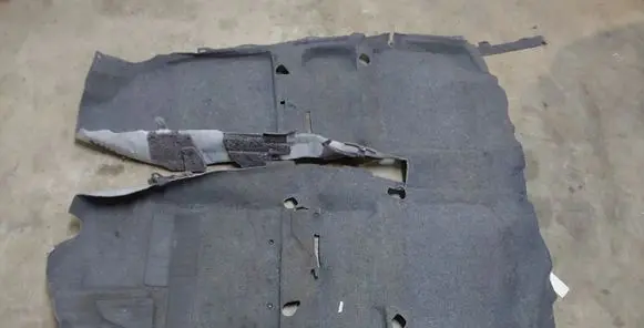 Toyota Prius (XW30) Interior carpet 5851047220