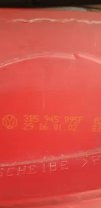Volkswagen PASSAT B5 Rear/tail lights 3B5945095F