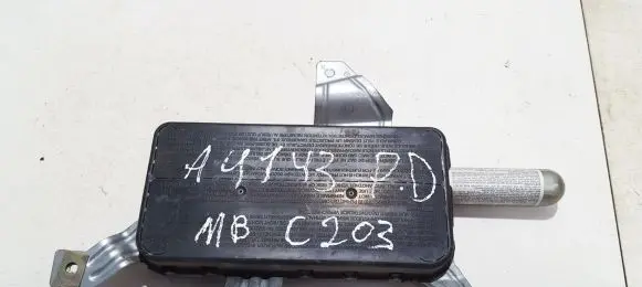Front door airbag