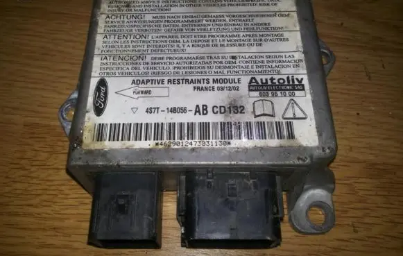 Ford Mondeo Mk III Airbag control unit/module 4s7t14b056ab 4s7t-14b056-ab