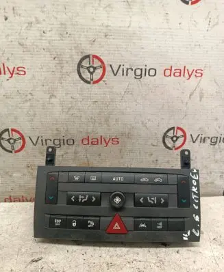 Citroen C6 Climate control unit 96573328ZD UA1B0C4677 VP4PHH18C612UB