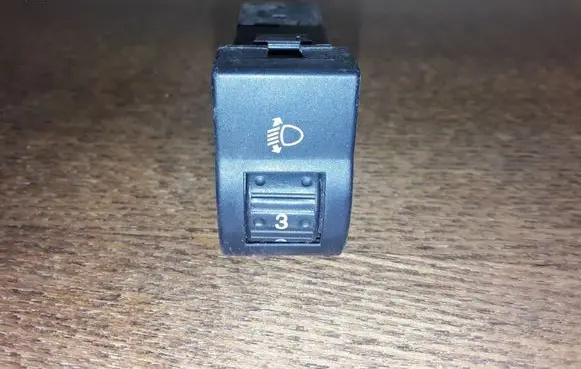 Ford Ranger Headlight level height control switch UR79666F0