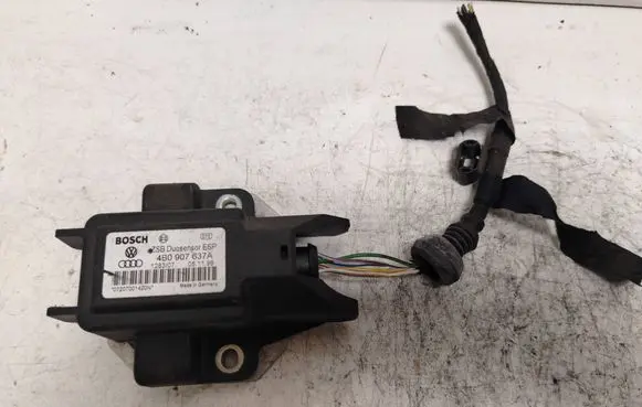 Audi A6 S6 C5 4B ESP acceleration yaw rate sensor 4B0907637A 128307 07207001420N