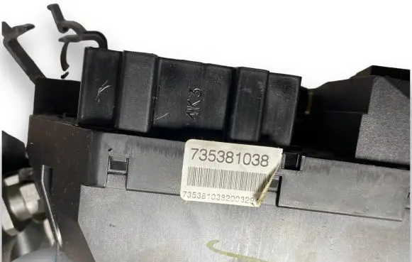 Fiat Punto (188) Wiper control stalk 735381038