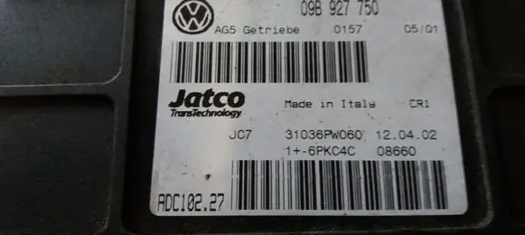 Ford Galaxy Gearbox control unit/module 09B927750