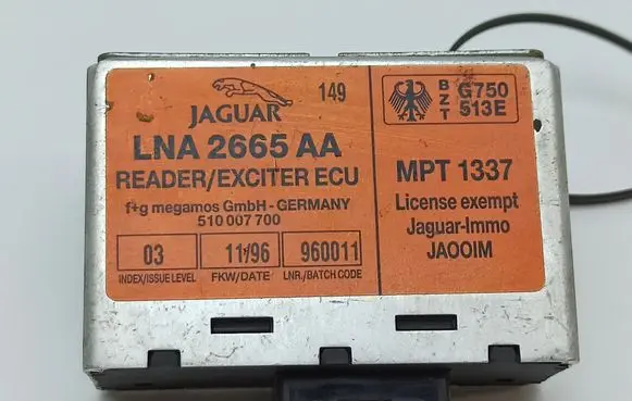 Jaguar XJ X308 Alarm control unit/module LNA2665AA LNA2665 MPT1337