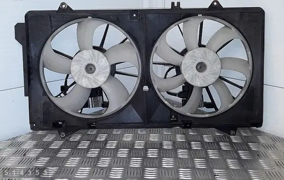 Electric radiator cooling fan