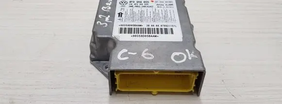 Audi A6 S6 C6 4F Airbag control unit/module 4F0959655 4F0910655 5WK43417