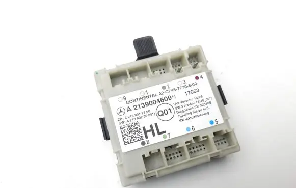Mercedes-Benz E W213 Door control unit/module A2139004609 A2139023905 A2139012700