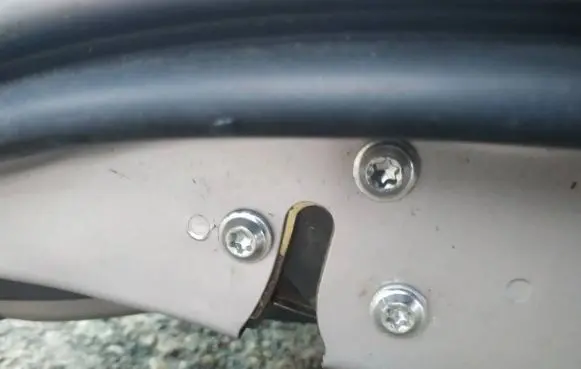 Chevrolet Epica Rear door lock
