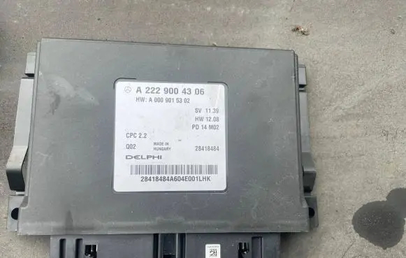Mercedes-Benz S W222 Other control units/modules A2229004306 A0009015302