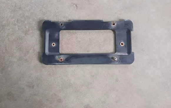 BMW 4 F32 F33 Number Plate Surrounds Holder Frame 7160607 60829010