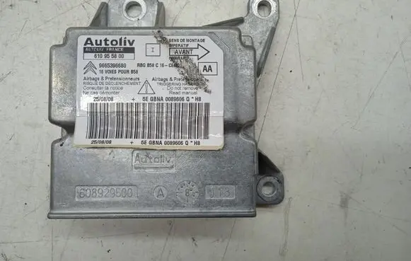 Citroen C4 I Picasso Airbag control unit/module 9665396680