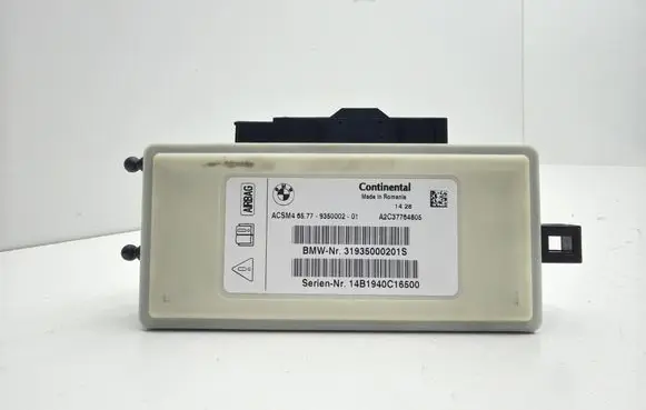 BMW X3 F25 Airbag control unit/module 9350002 A2C37764805 31935000201