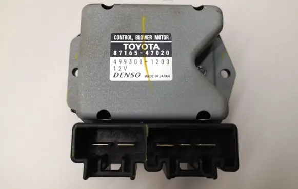 Toyota Prius (XW20) Heater blower motor/fan resistor 8716547020 4993001200