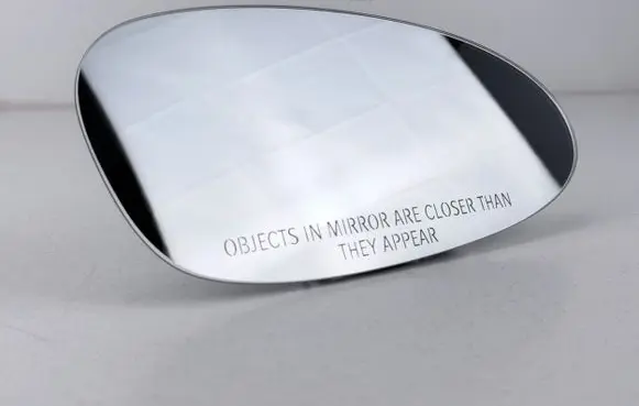 Porsche Boxster 987 Wing mirror glass 2716452
