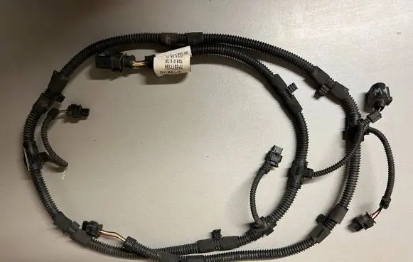 Volkswagen Touareg II Parking sensor (PDC) wiring loom 7P6971104 20090911 TAB016781