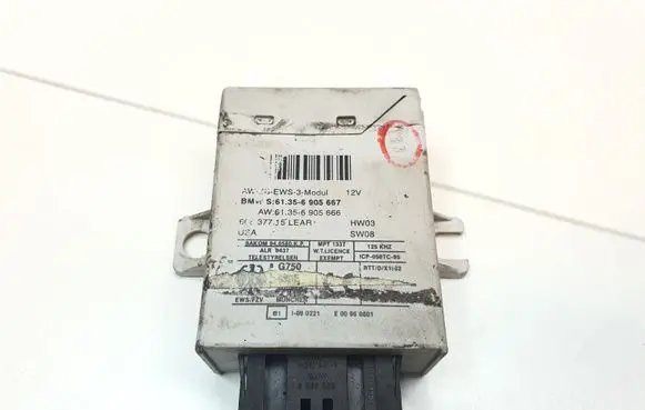 BMW 5 E39 Immobilizer control unit/module 6905667 61356905667