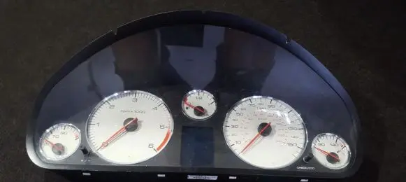 Peugeot 407 Speedometer (instrument cluster) A2C53010609G 9658138780