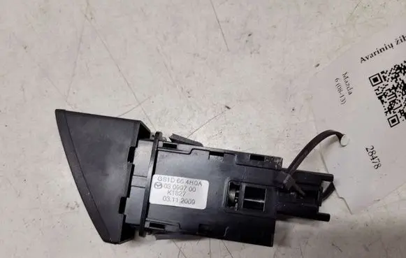 Mazda 6 Hazard light switch GS1D664H0A